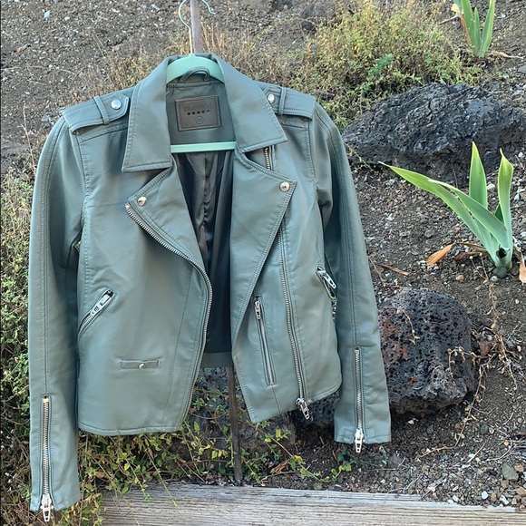 Blank NYC Jackets & Blazers - Blank NYC ‘leather’ moto jacket